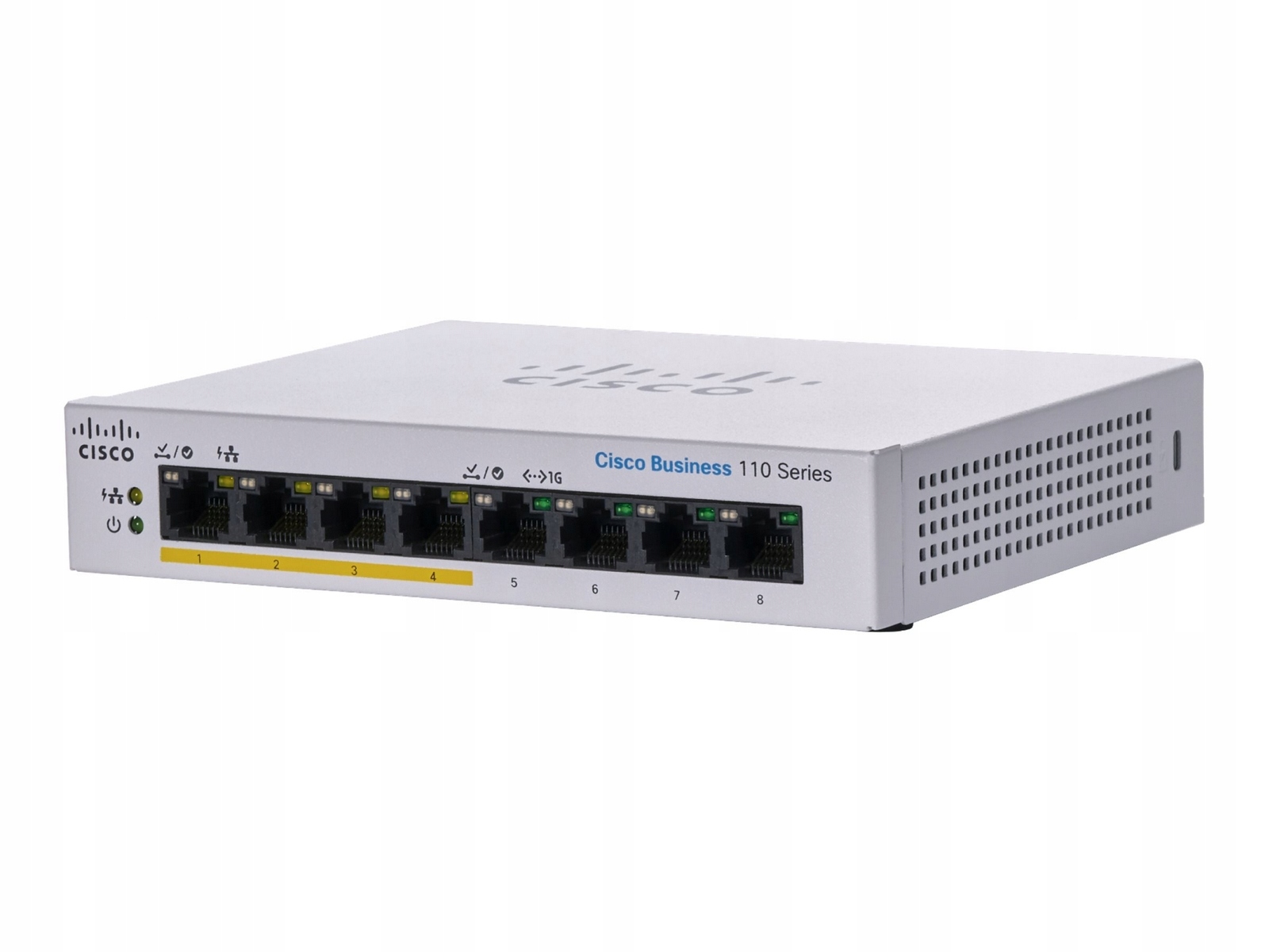 Cisco CBS110-8PP-D-EU Switch Neřízený 8portový Ge