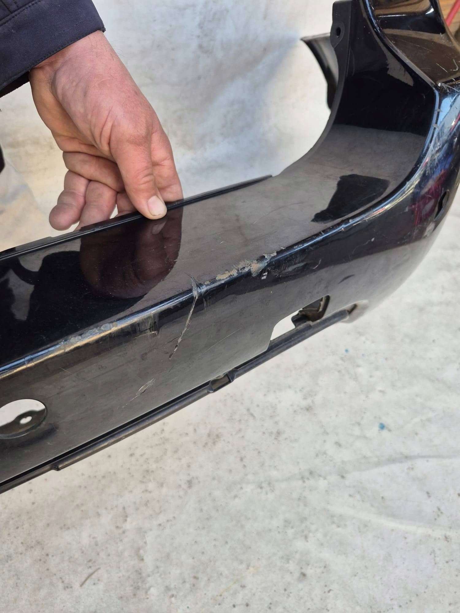 BMW 5 E61 KOMBI m-packet 03-10 bumper rear part rear PDC 7897193