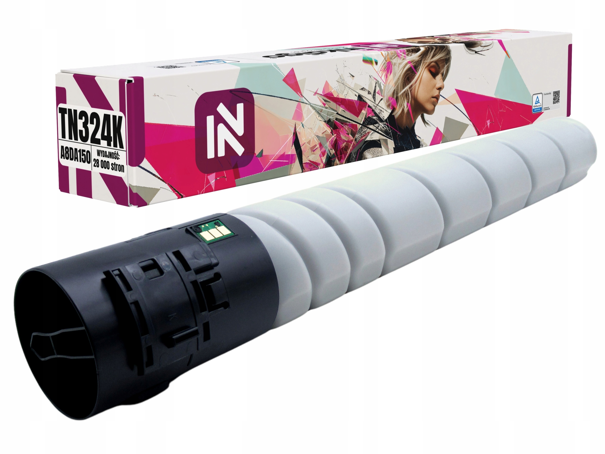 Toner TN324K Black Minolta Bizhub C258 C308 C368