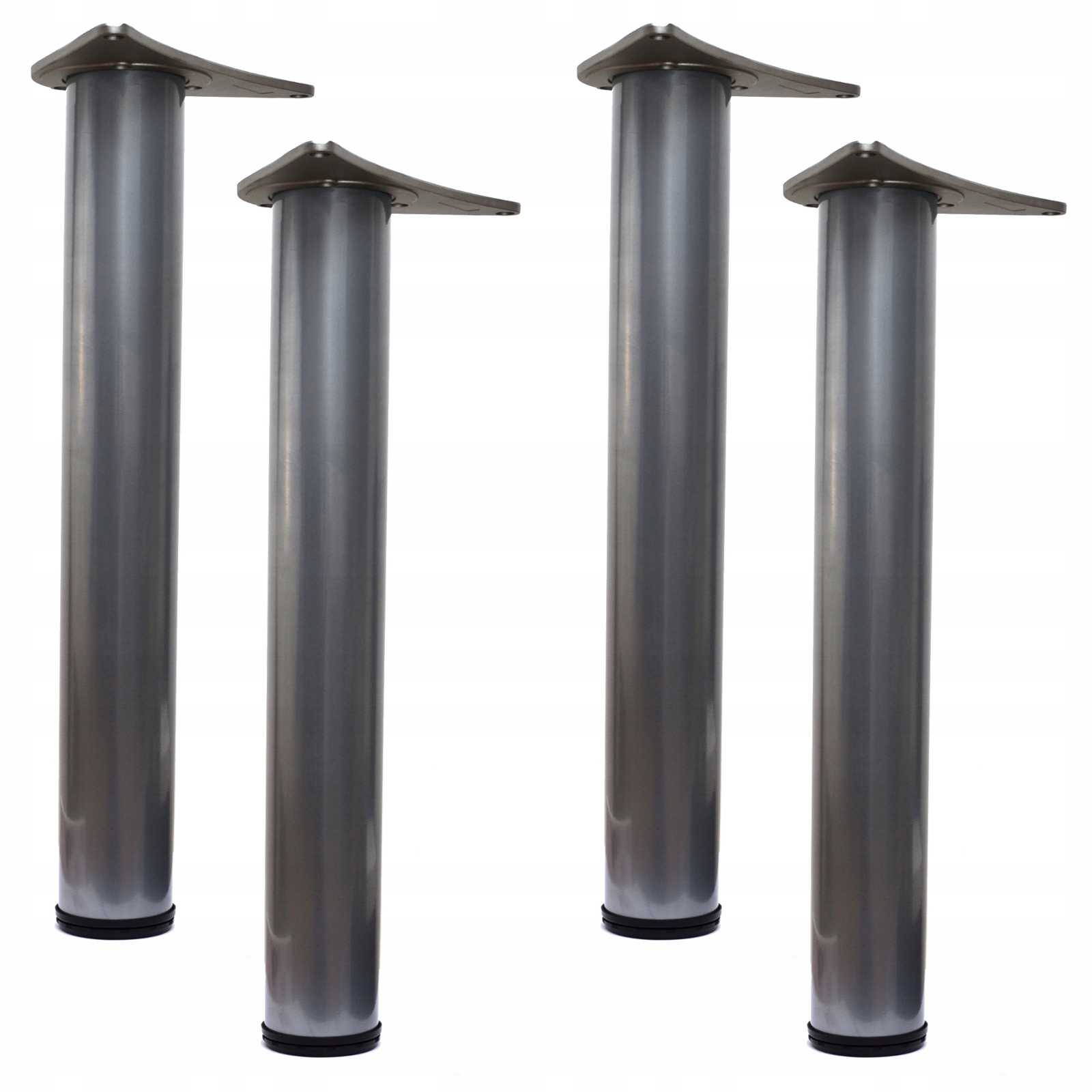

4x Nogi Do Stołu Biurka Regulacja 820mm Srebrny