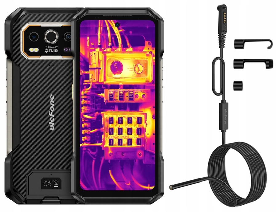 Pancerny Smartfon Ulefone Armor 27T Pro 5G 12GB/256GB Kam Endoskop EC02