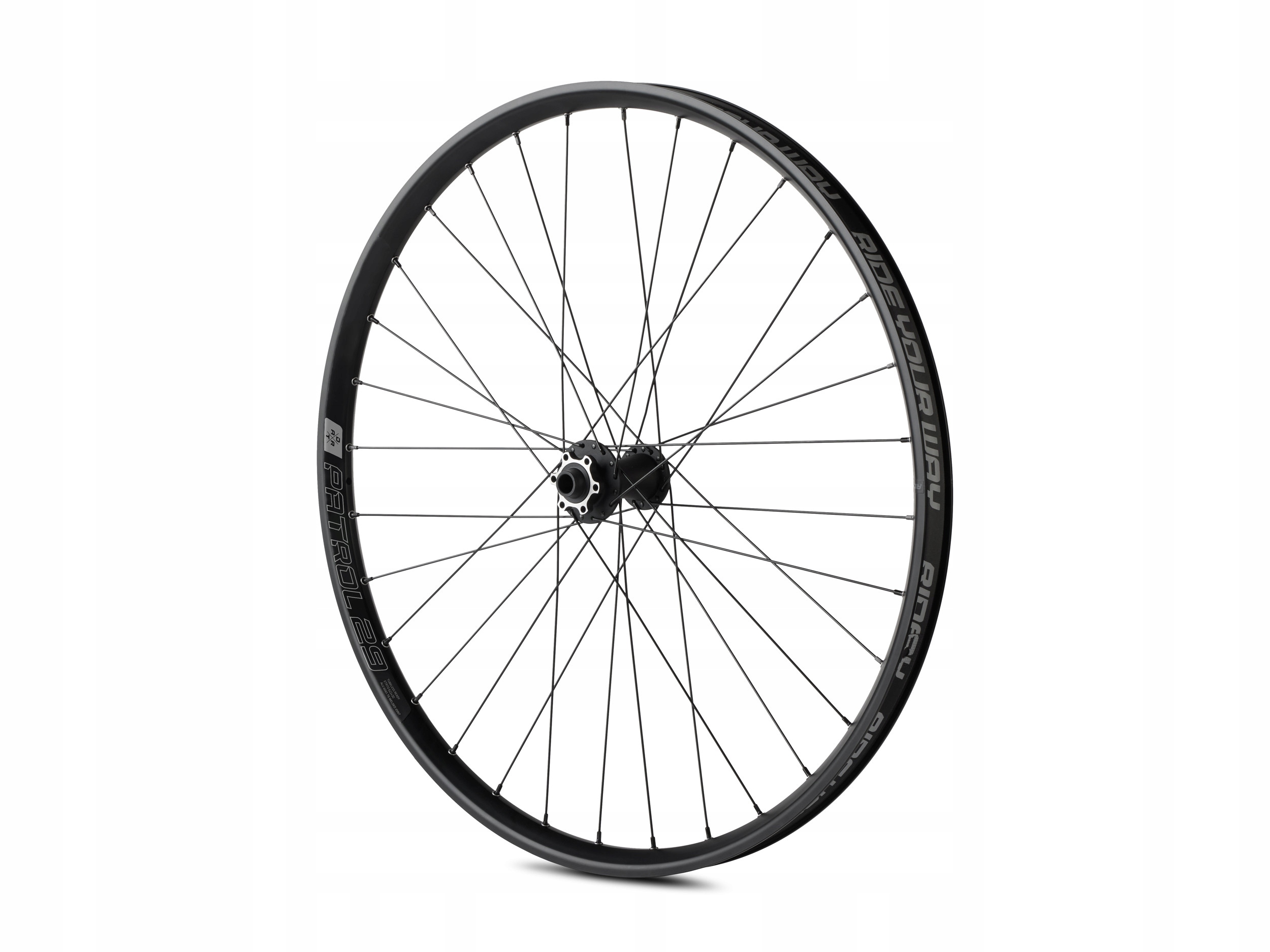 Přední kolo Dartmoor Patrol 27.5 Boost 110x15 mm 32H Reel černé eloxované