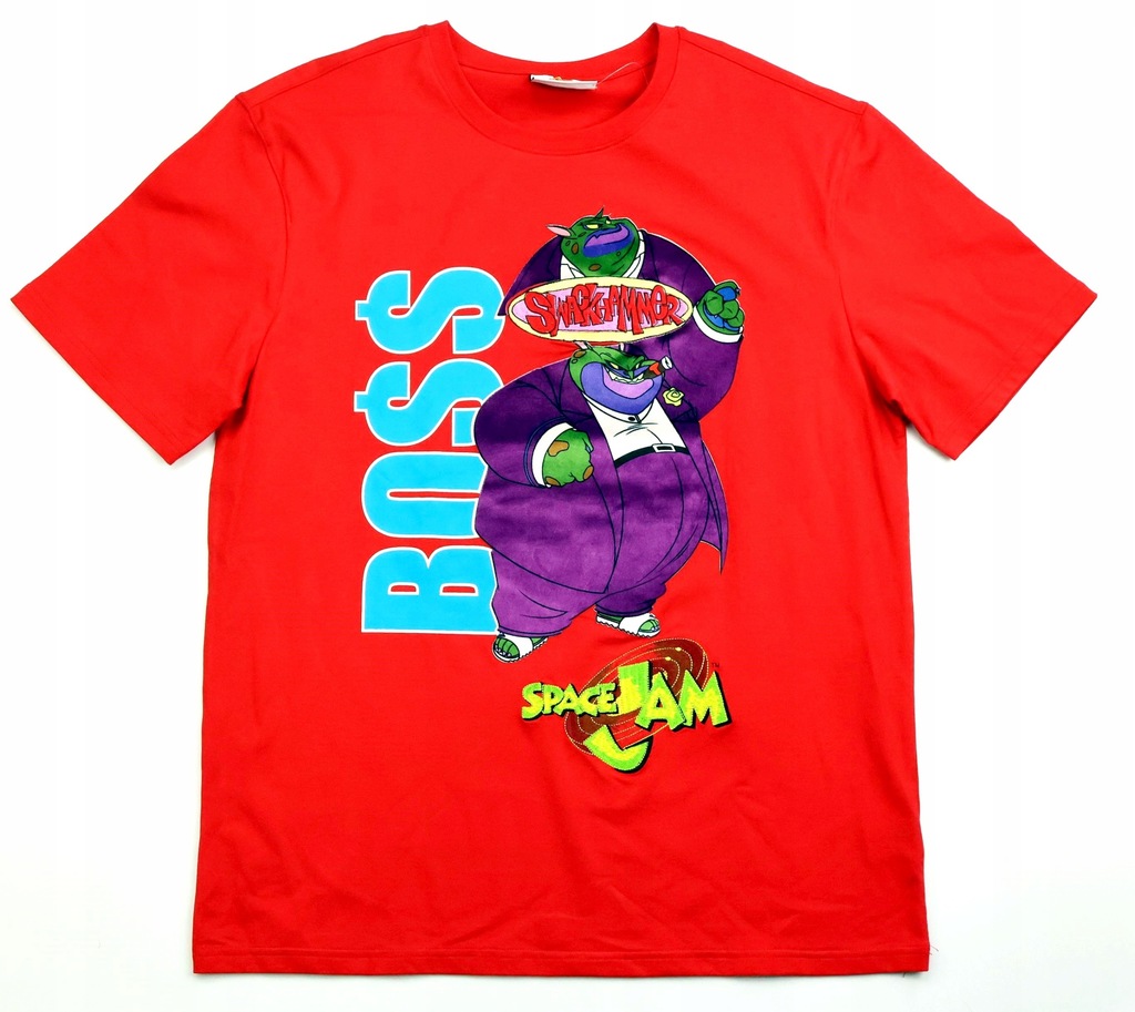 Pánské tričko Space Jam Swackhammer Monstars Velurová výšivka vel. L Zápas