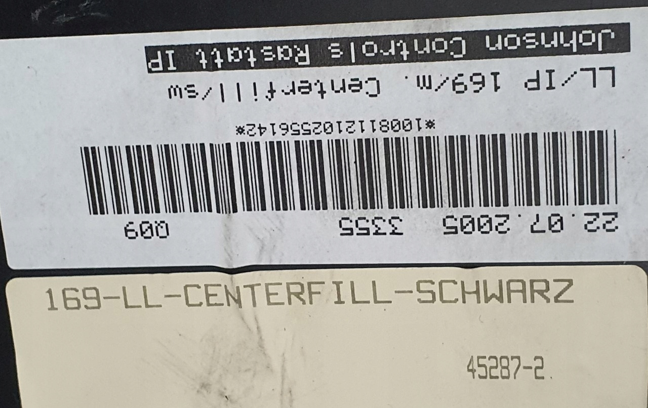 торпеда консоль MERCEDES W169