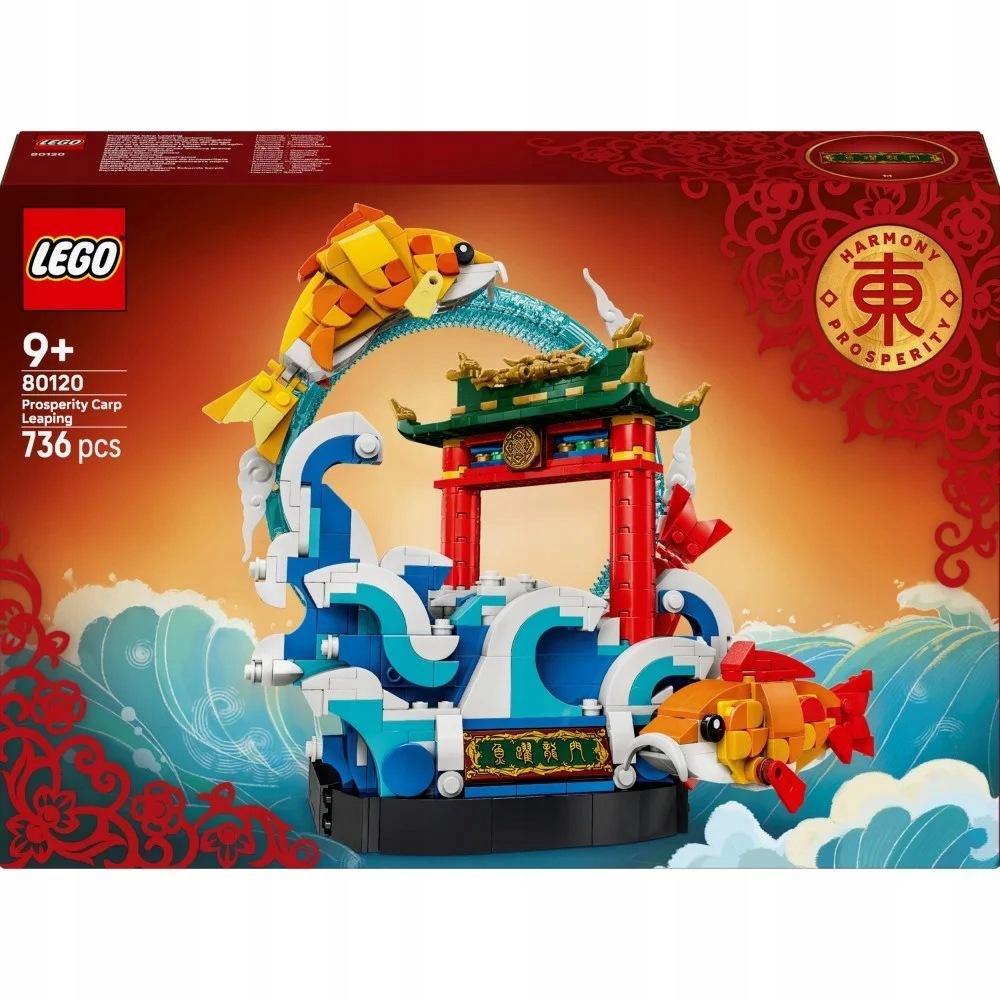 Lego Ideas Kapr skákající přes Dračí bránu 80120