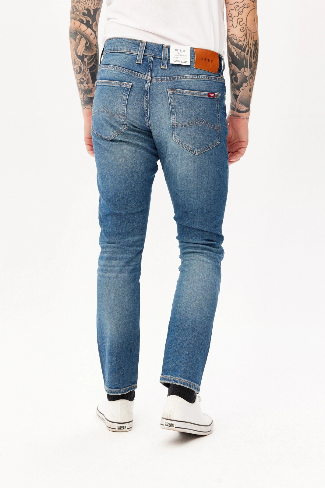 Pánské zúžené džíny Mustang Toledo Tapered 1014868-5000-574 36/30