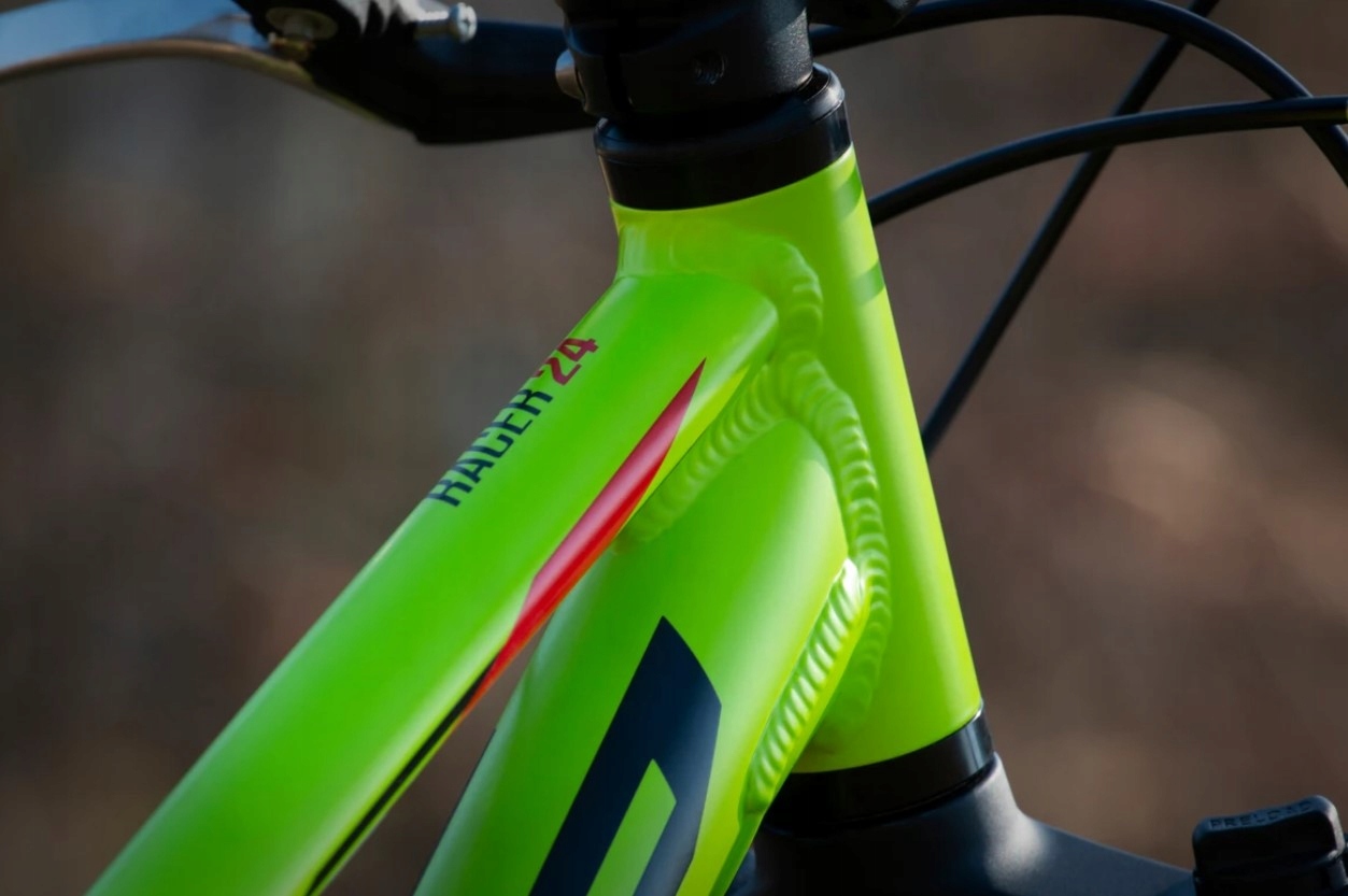 Rower Superior Racer XC 24 rama 11 cali żółty Rozmiar ramy 11 cali