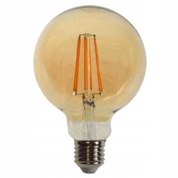 

Żarówka dekoracyjna Led Filament Cog G95 E27 9W