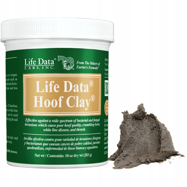 Life Data Hoof Clay ochronna glinka do kopyt dla koni horse 283g