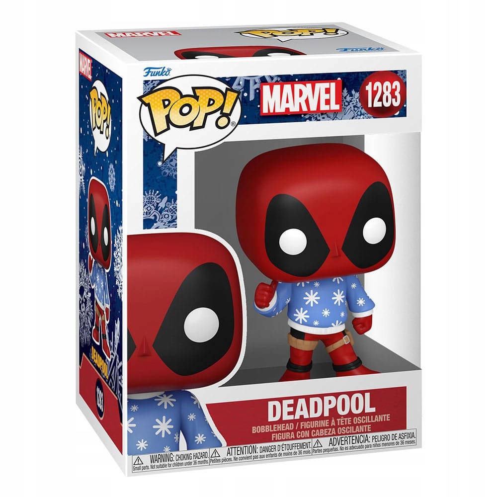 Figurka Funko Pop! #1283 Świąteczny Deadpool Marvel