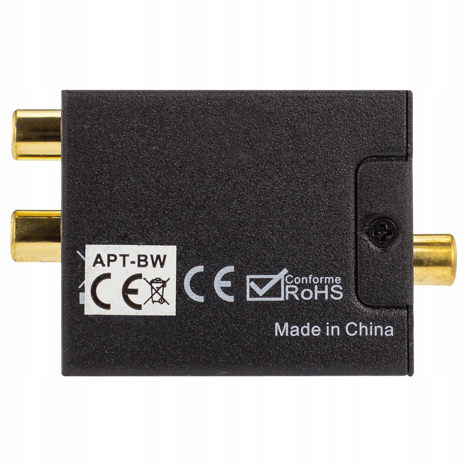 Konwerter optyczny TOSLINK COAXIAL na 2x RCA CINCH Kod producenta AK319