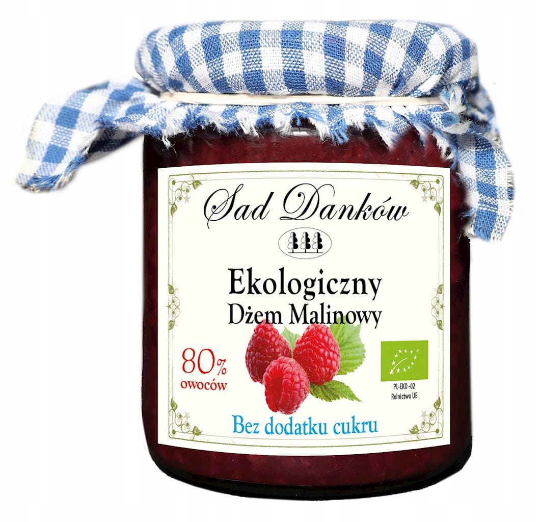 2X Sad Danków Malina 80 % Bio 260 g