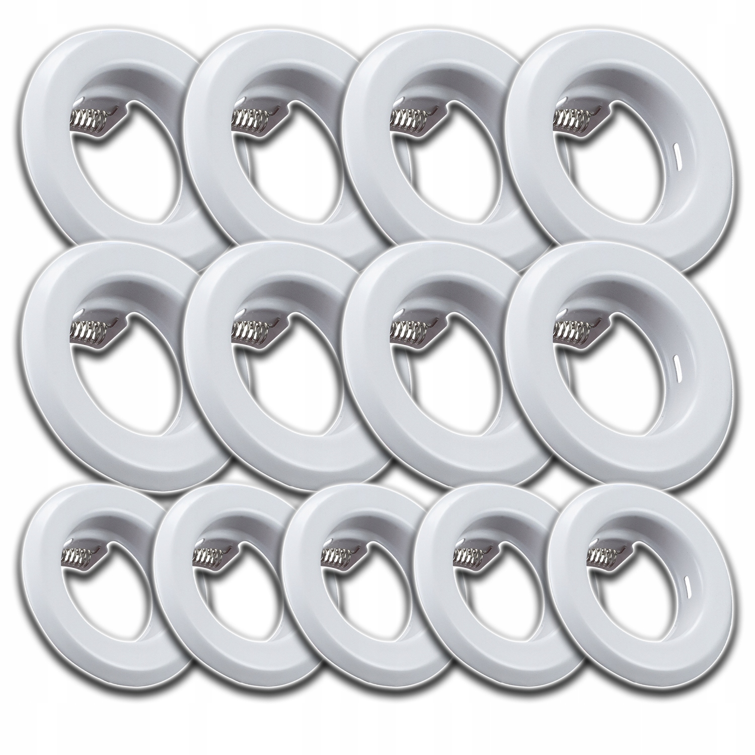 13 x Hliníkové Stropní Svítidlo Podomítkové Očko Na Strop Bílé