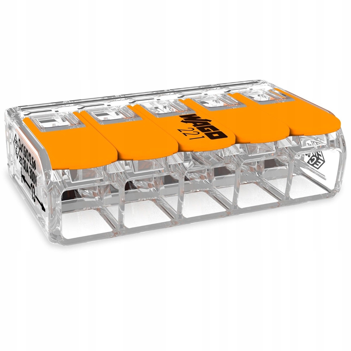 

Złączka Wago 221-615 Szybkozłączka Kostka 5x0,5-6