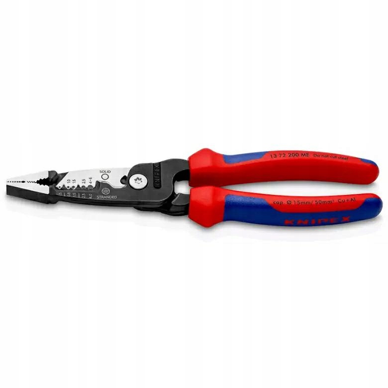 Knipex Multifunkční Kleště Pro Elektrikáře Na Metrické Kabely, Kompozitní Materiál