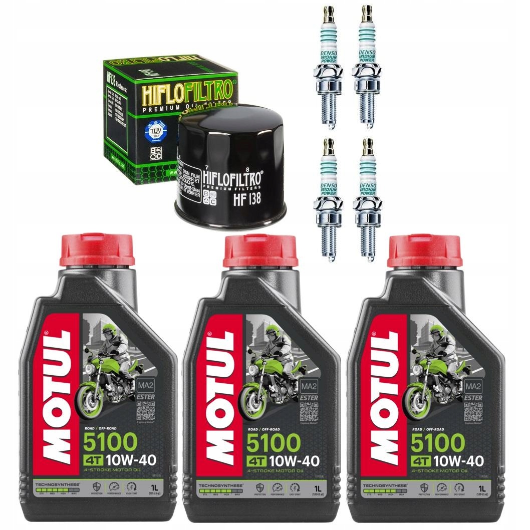 SUZUKI GSX-R 750 08-15 olej filtr świece