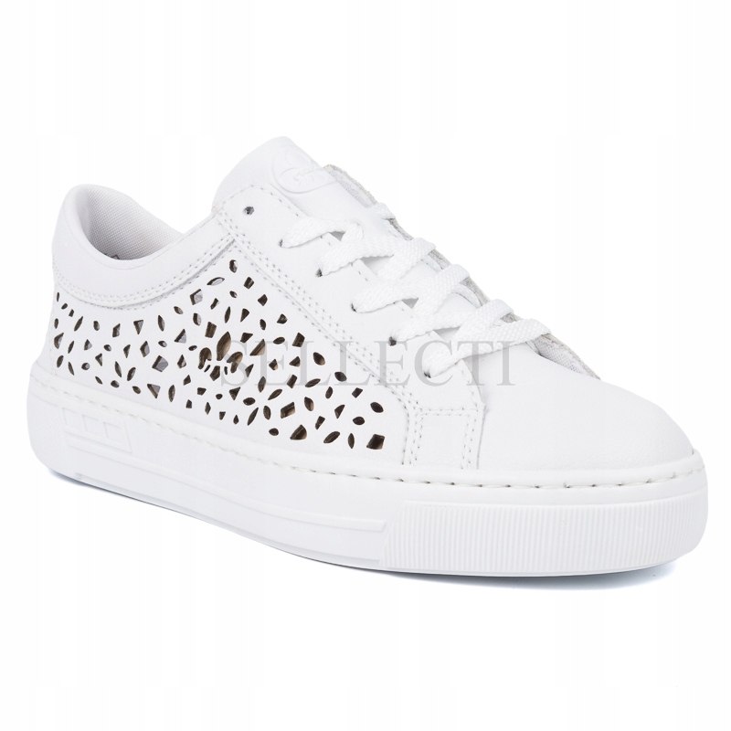 Tenisky Rieker L8831-80 bílé, velikost vel.