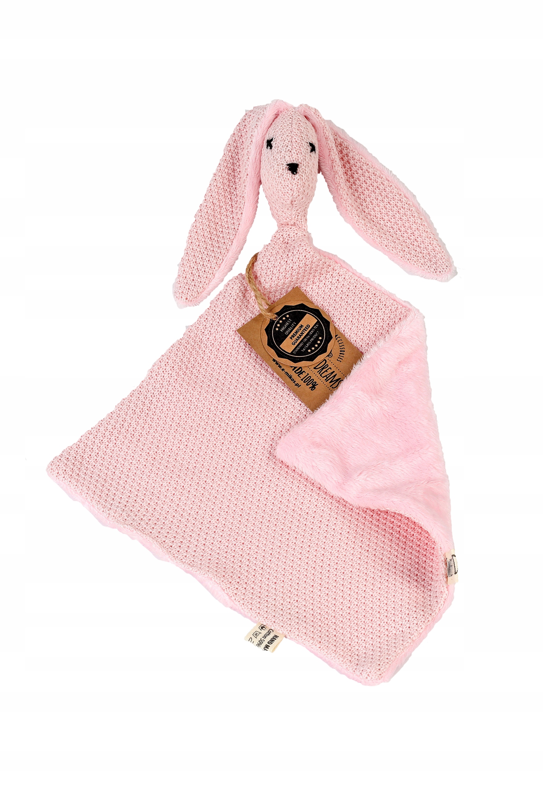 

Kocyk Przytulanka Króliczek Handmade Dla Niemowląt