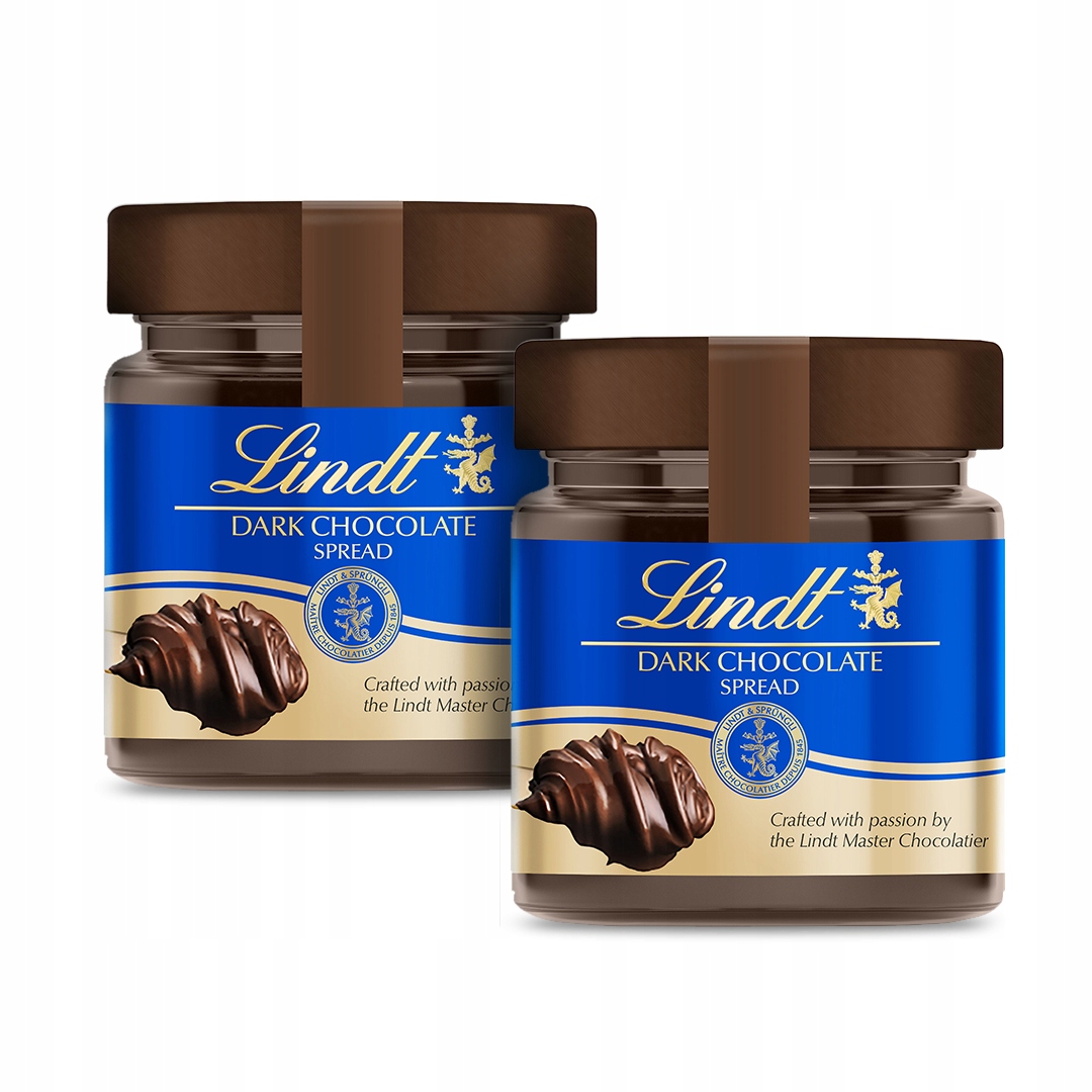 Lindt Krem do smarowania czekolada gorzka 2x200g