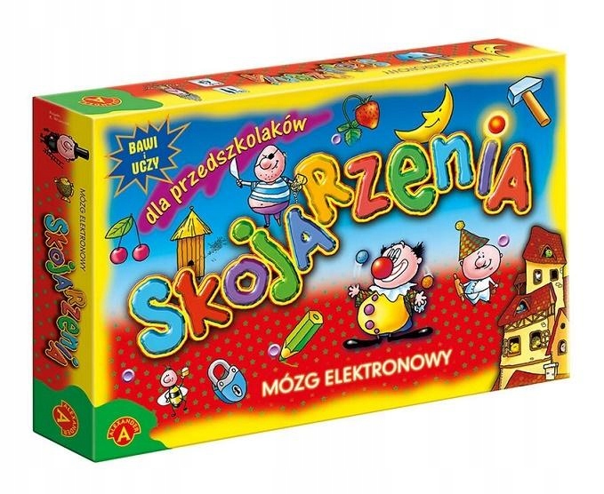 Edukacyjne Gry Dla Dzieci 7 Lat Mózg elektronowy Skojarzenia Logiczna Gra