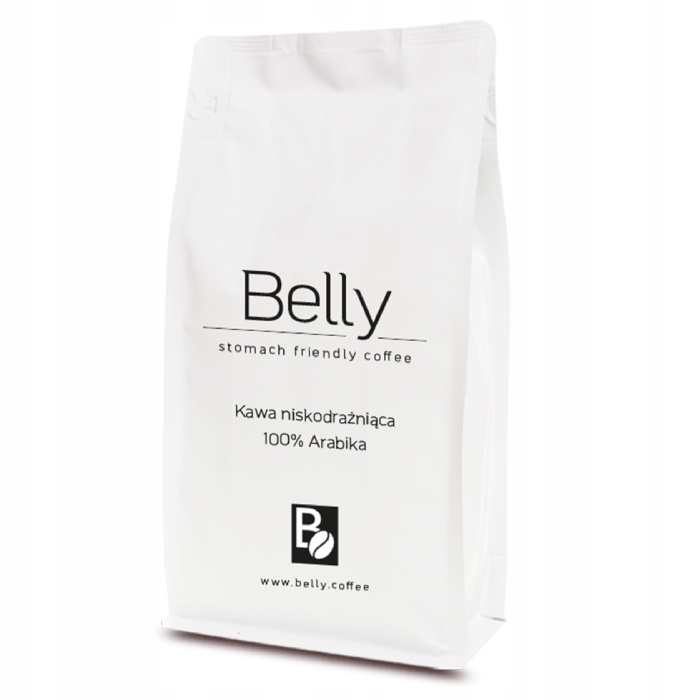 Kawa ziarnista niskodrażniąca Belly Coffee 1kg łagodna dla żołądka