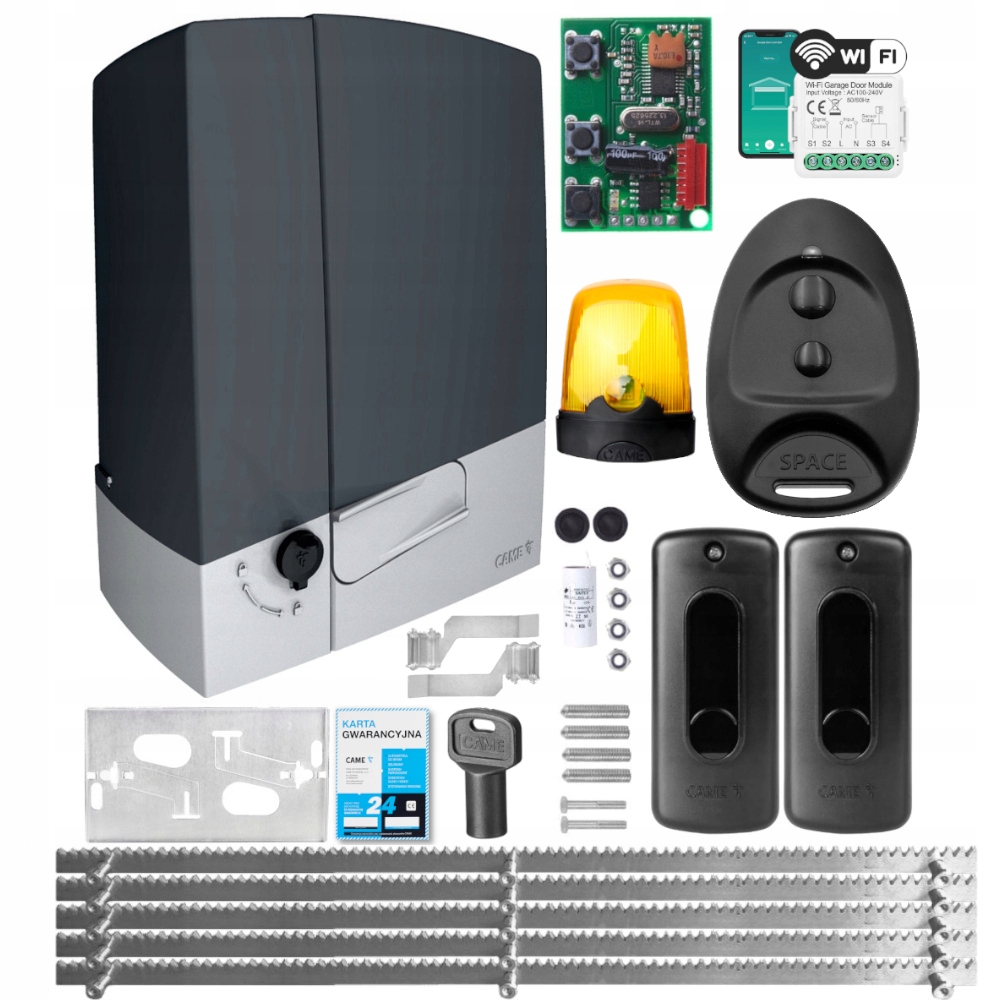 Came BXV04AGE Zestaw do 400kg Pilot Led 5m listwy WiFi Bxv Plus na osiedle