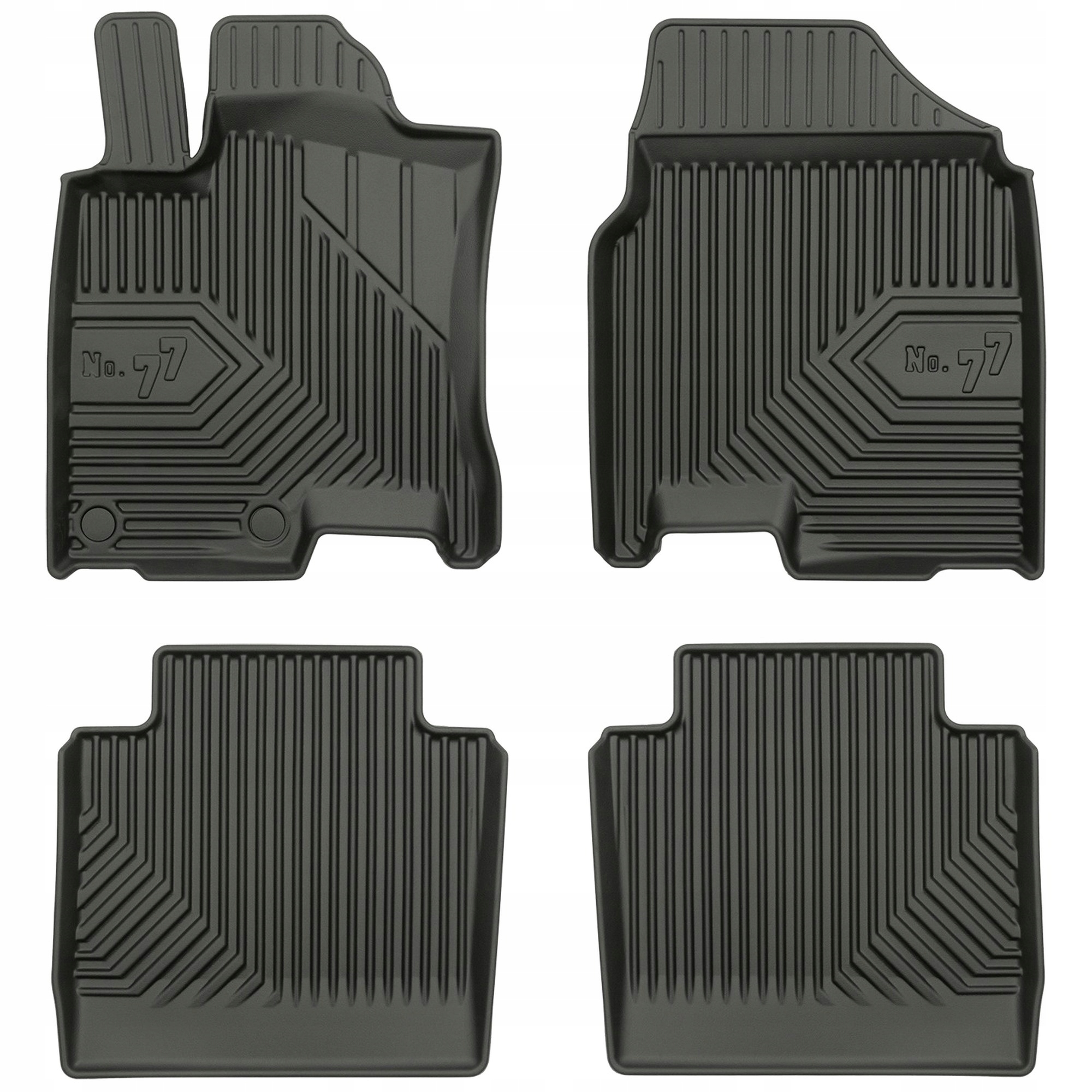 Gumové koberce č.77 pro Nissan Qashqai I +2 2006-2013