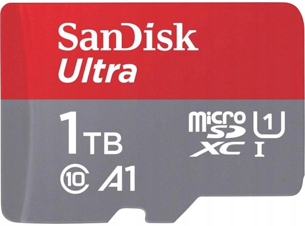 SanDisk Ultra/micro SDXC/1TB/UHS-I U1 Class 10/+ Adaptér