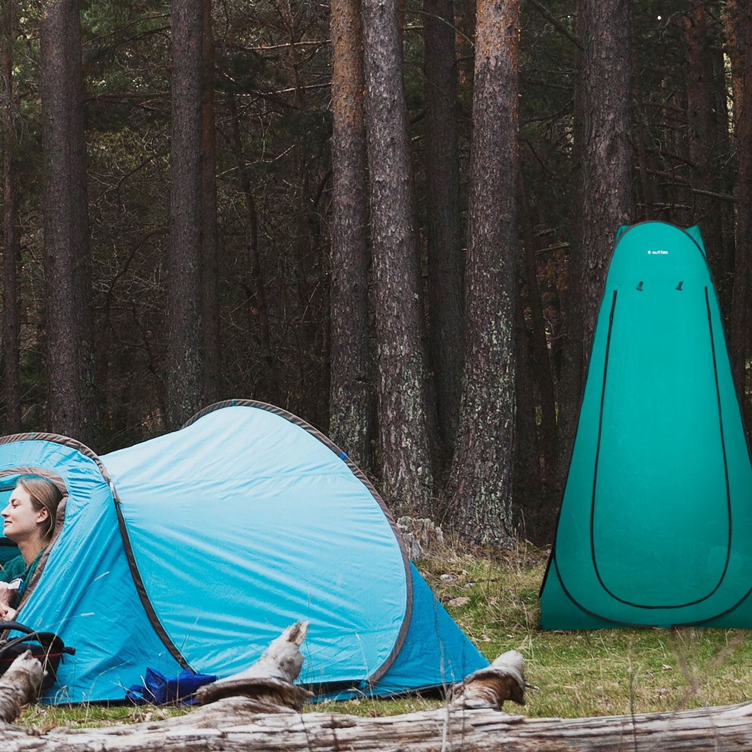 NAMIOT TOALETA PRYSZNIC PRZEBIERALNIA OSŁONA PRZENOŚNA KEMPINGOWA OUTTEC Model O-42412