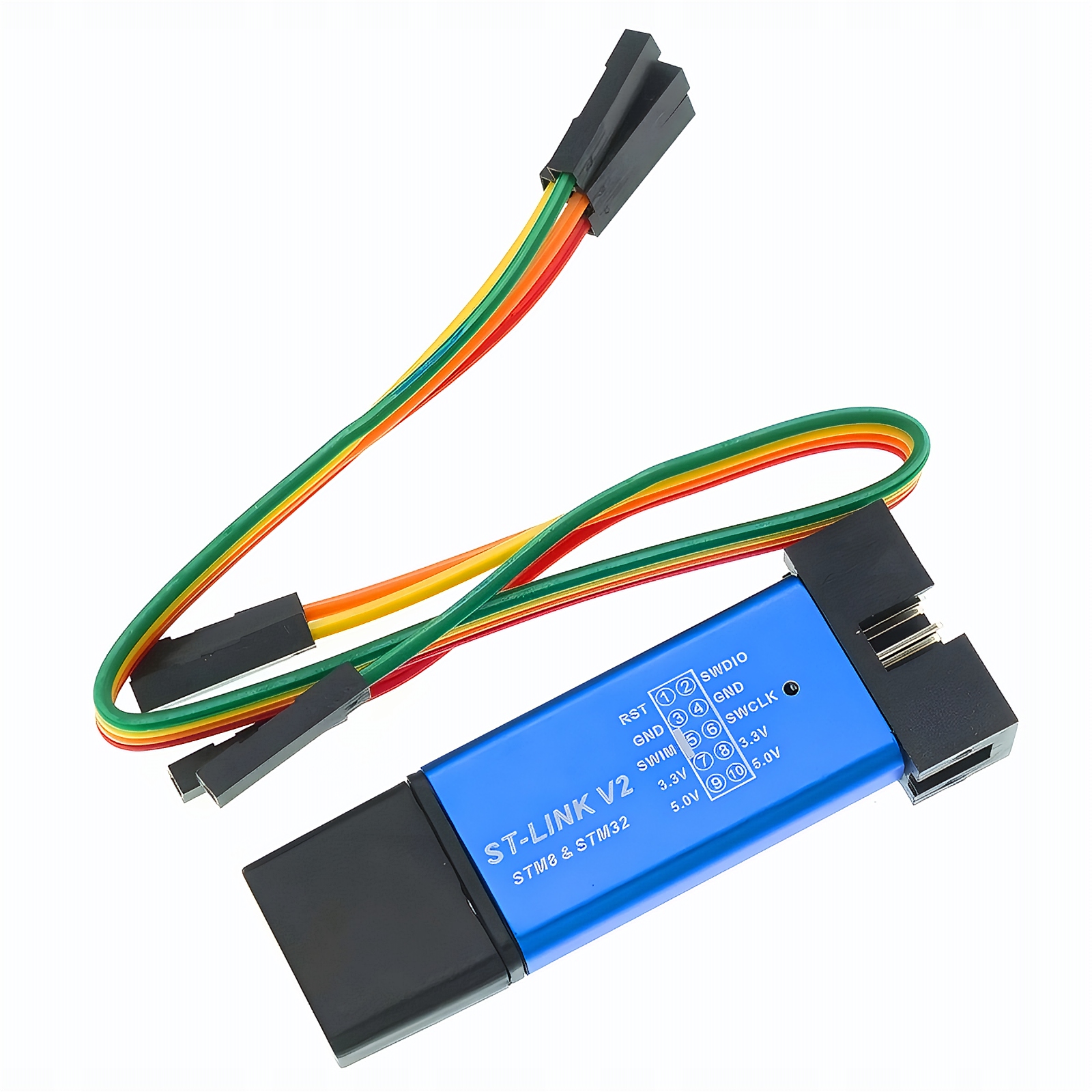 ST-Link ST Link Programator mikrokontrolerów ORIGINAŁ STM MPU Kod producenta STM8STM32