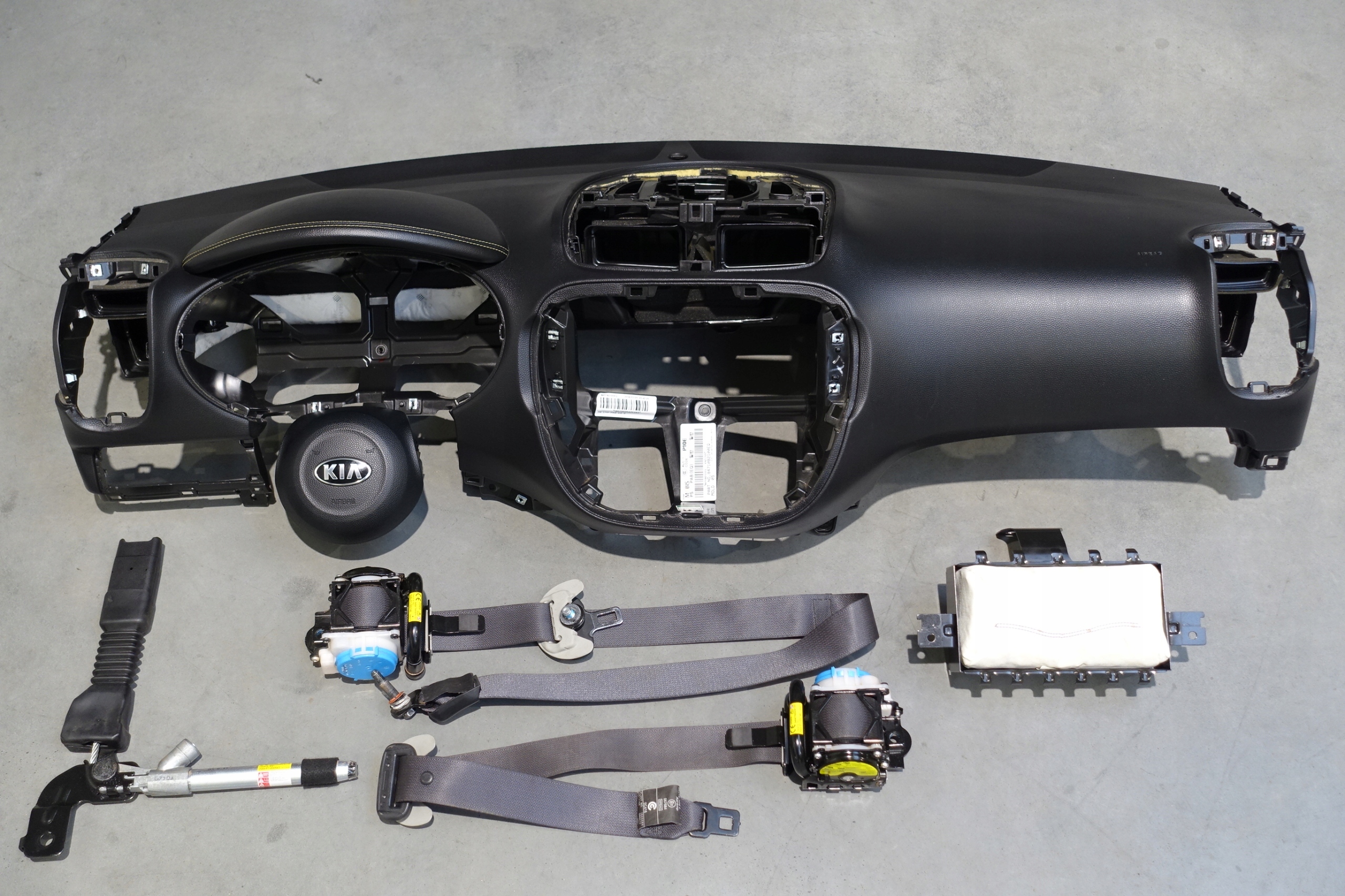 KIA SOUL II ПАНЕЛЬ ПРИЛАДІВ AIRBAG КОМПЛЕКТ РЕМЕНІ ОРИГІНАЛ