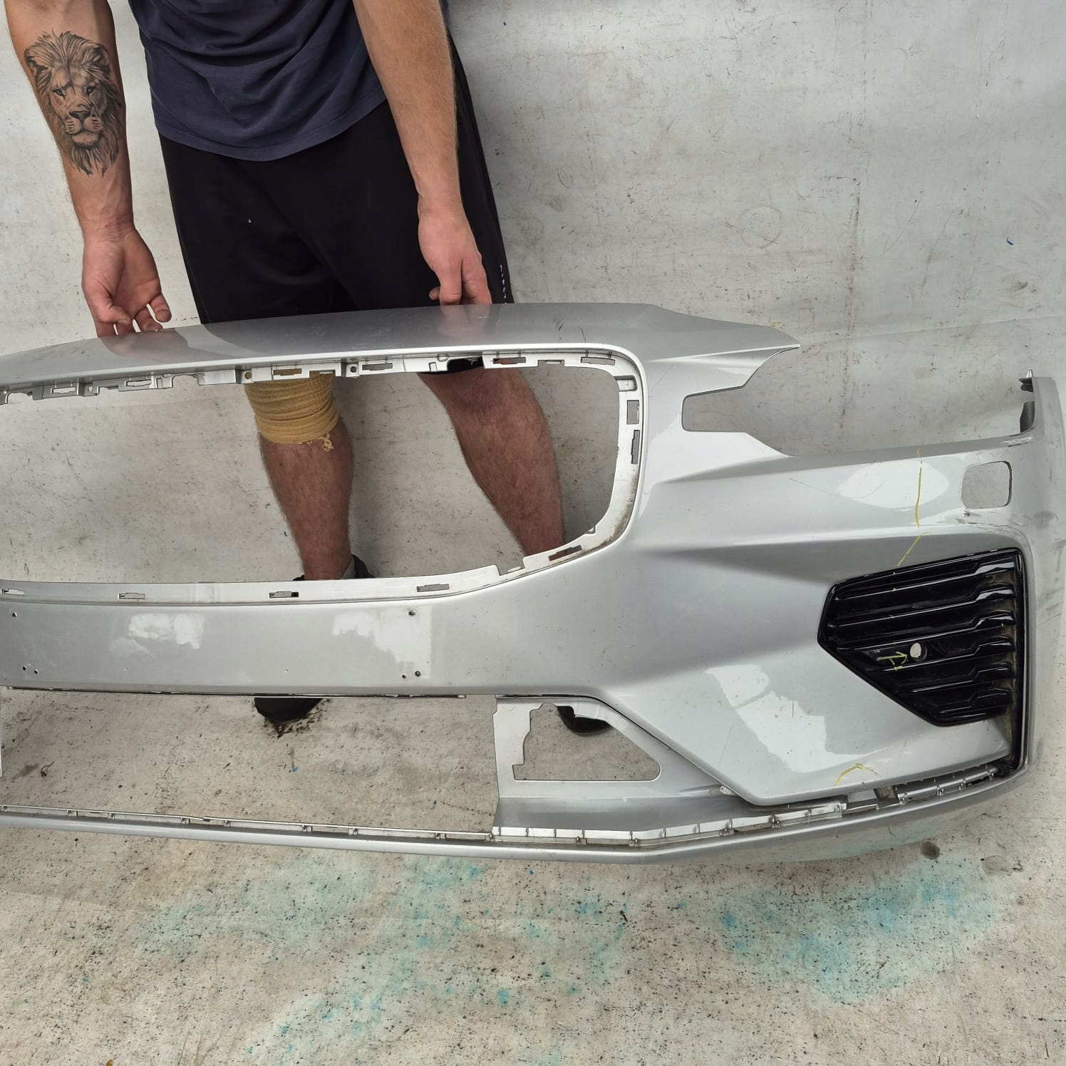 VOLVO V60 II S60 III R-design 18- bumper front front SPR 31690530