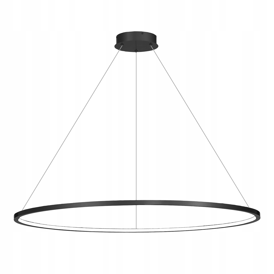 Závěsná lampa Saturno Black 65W Led
