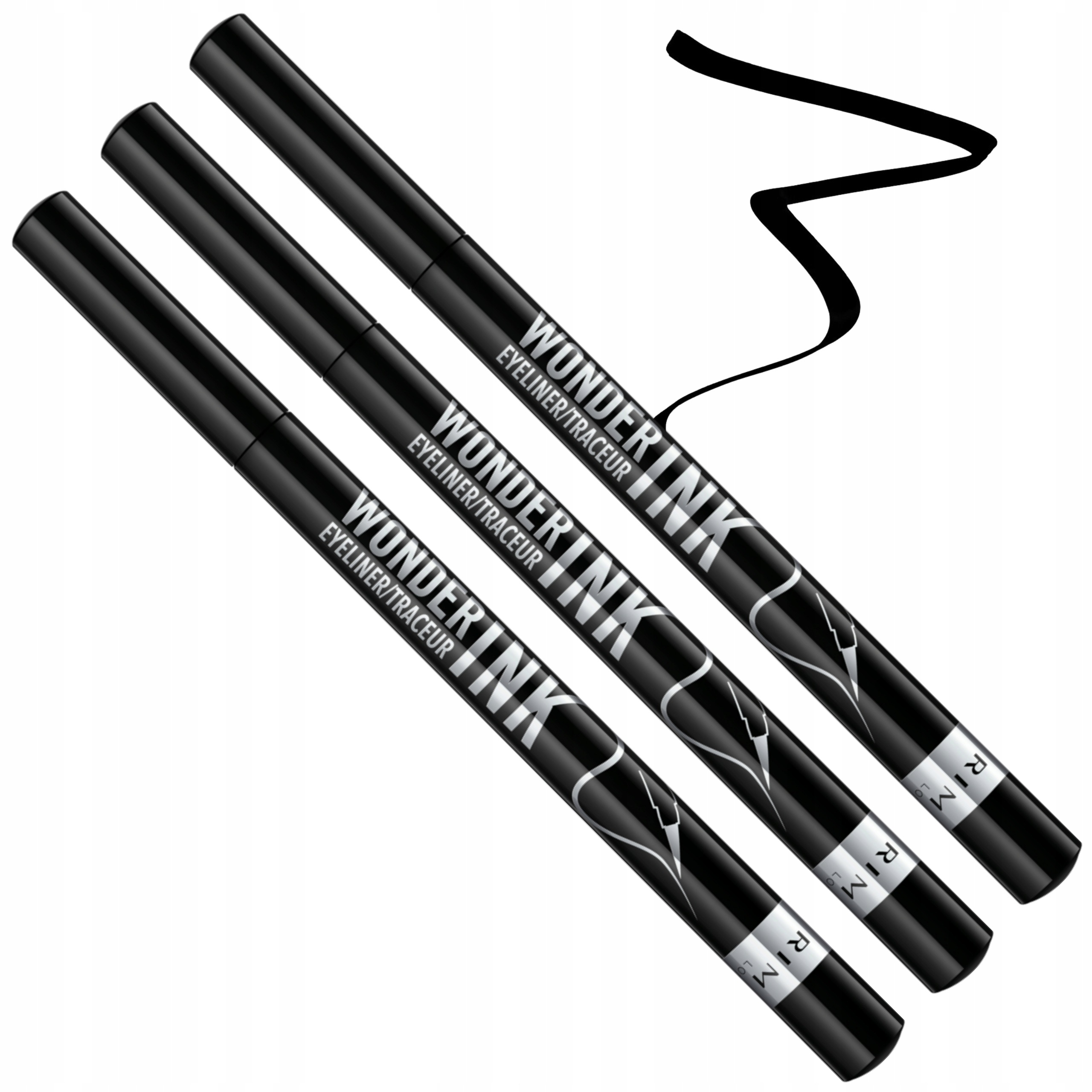 3 x Rimmel Oční Linky Wonder Ink 001