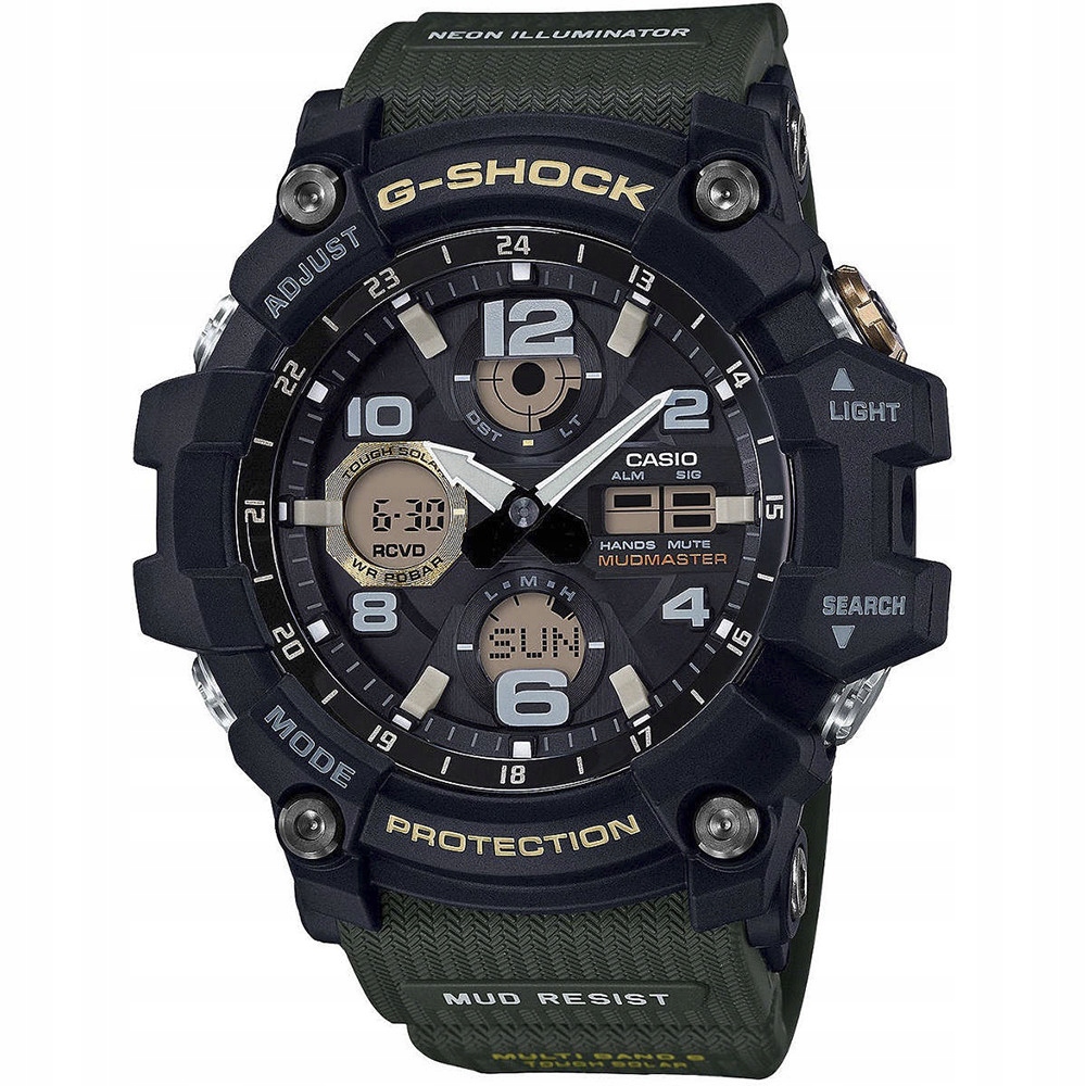 Casio G-Shock GWG-100-1A3ER 200 m Zelený