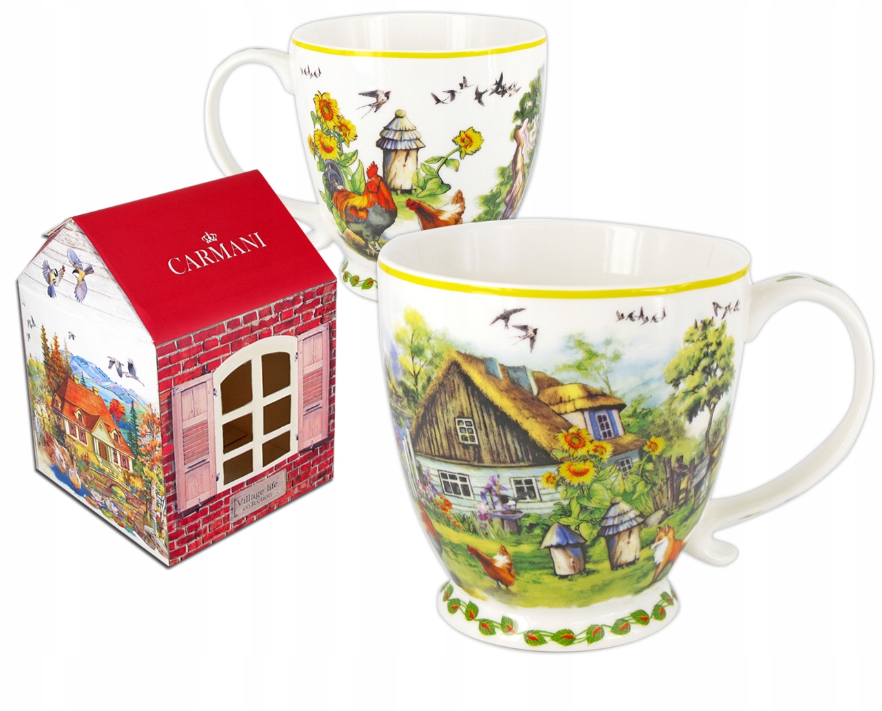 

Kubek Porcelanowy Wiejska zagroda 410ml