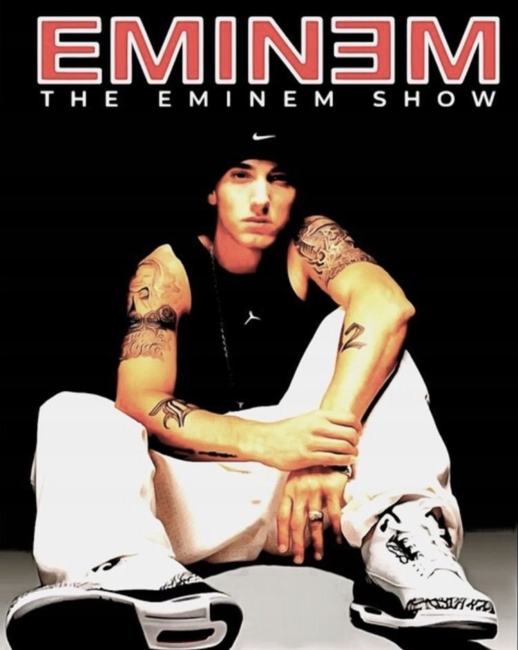 Plakat Eminem RAP GOD Vintage Retro 40x30 Obraz #2