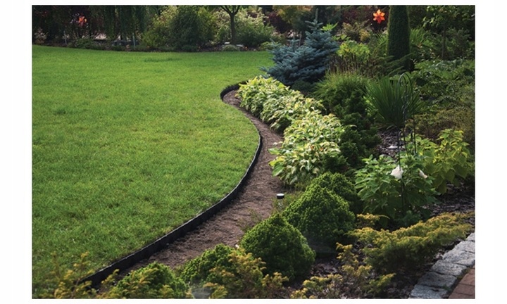 OBRZEŻE OBRZEŻA TRAWNIKOWE OGRODOWE PLASTIKOWE TWORZYWO 30m +60szt KOTWY Długość 3000 cm