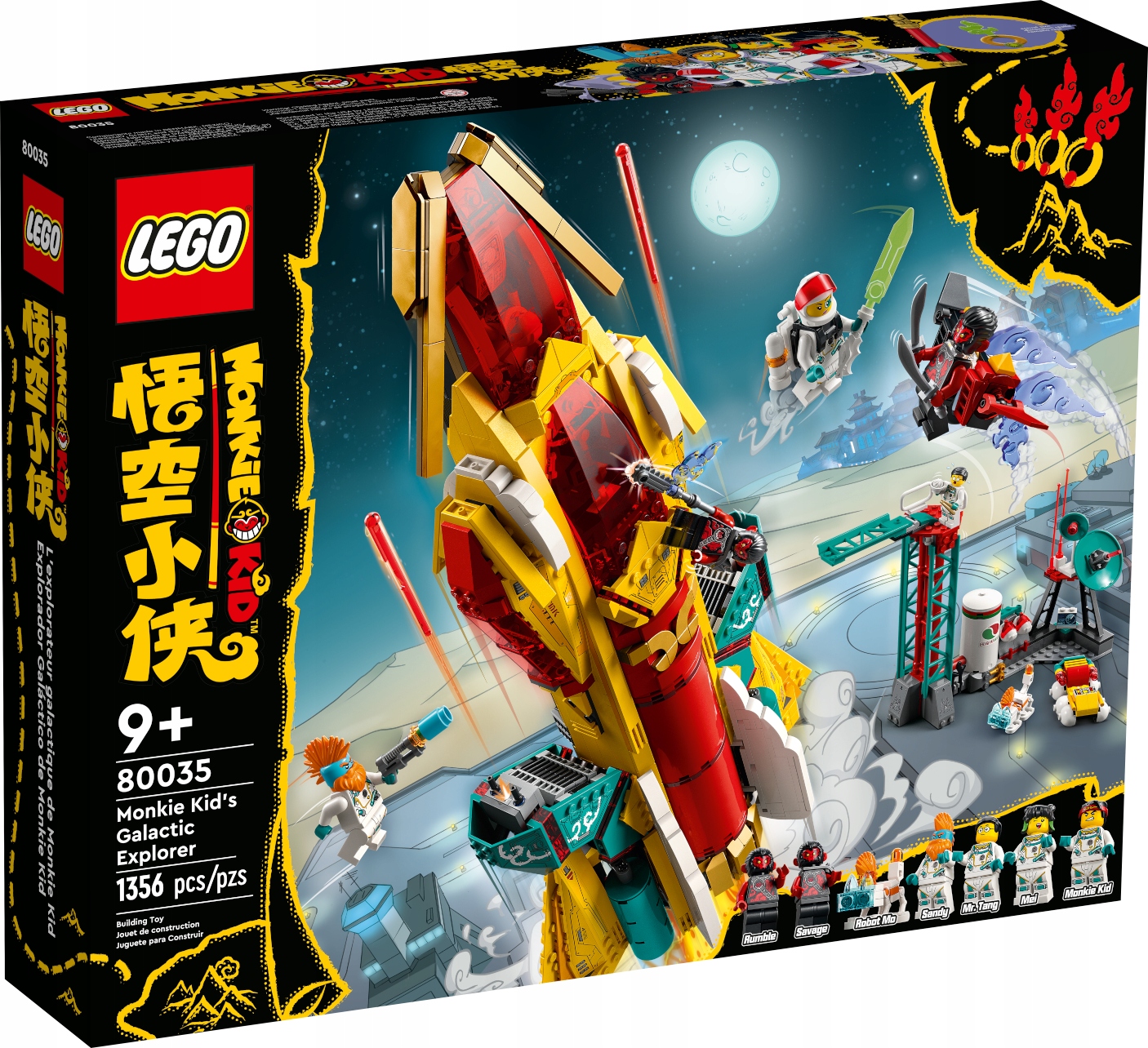 Lego Monkie Kid 80035 Galaktický objevitel Monkie Kid