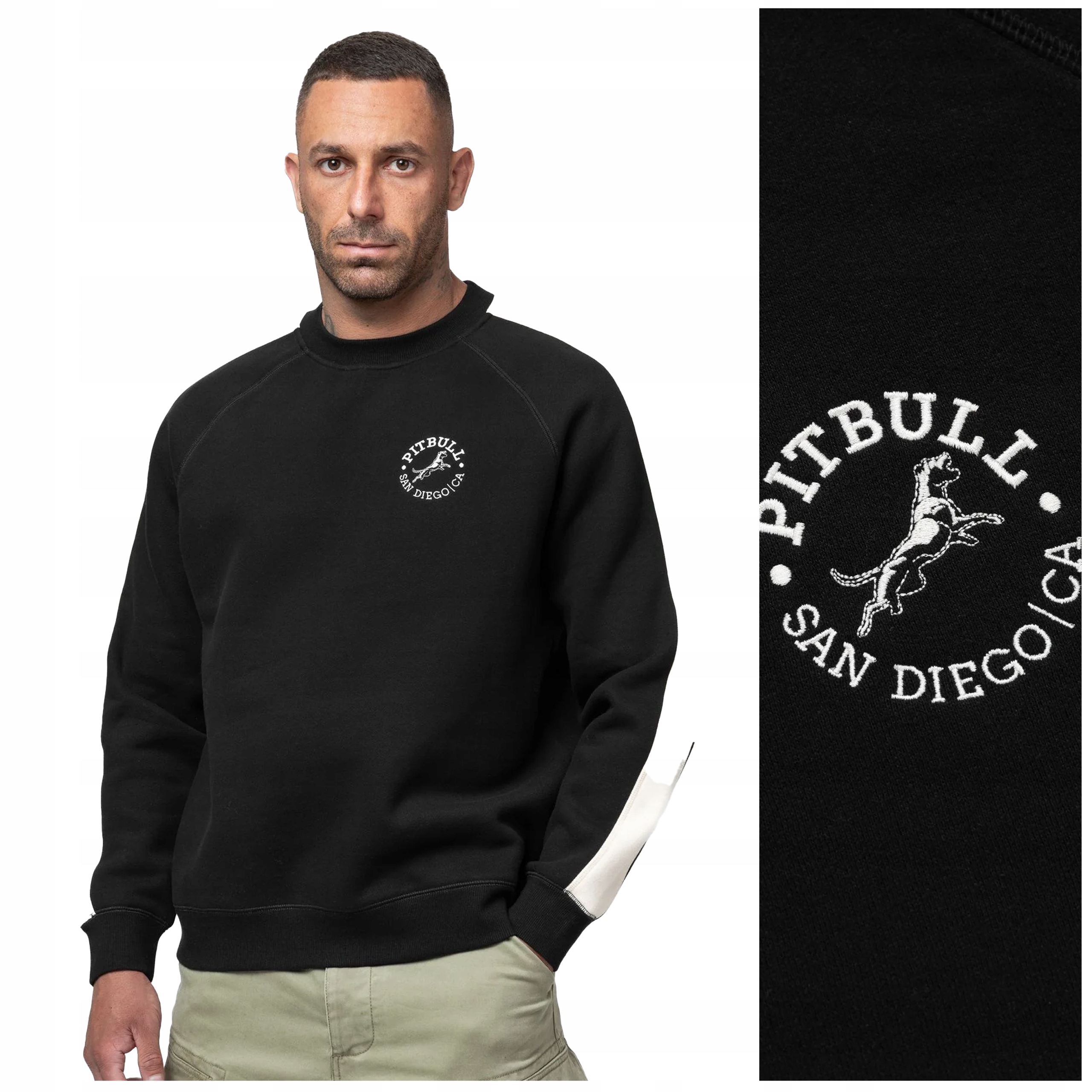 Mikina Pit Bull "san Diego Ca" vel. XL černá
