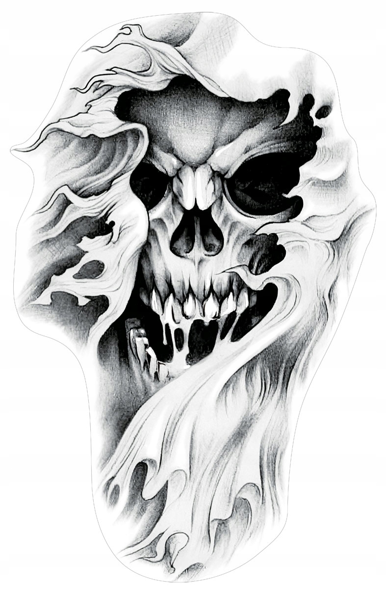 Naklejka Duża Hd Quality Demon