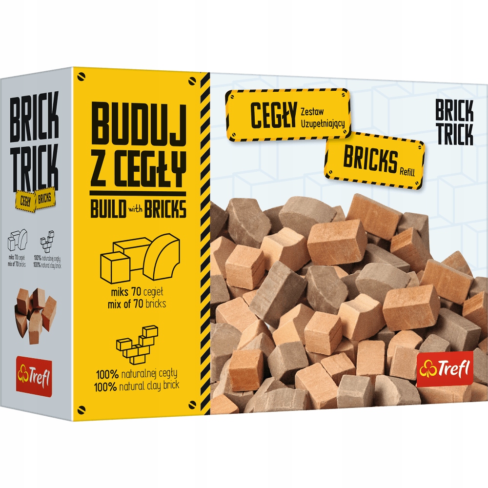 

Brick Trick Cegły Zamkowe Mozaika 70 Szt. Trefl