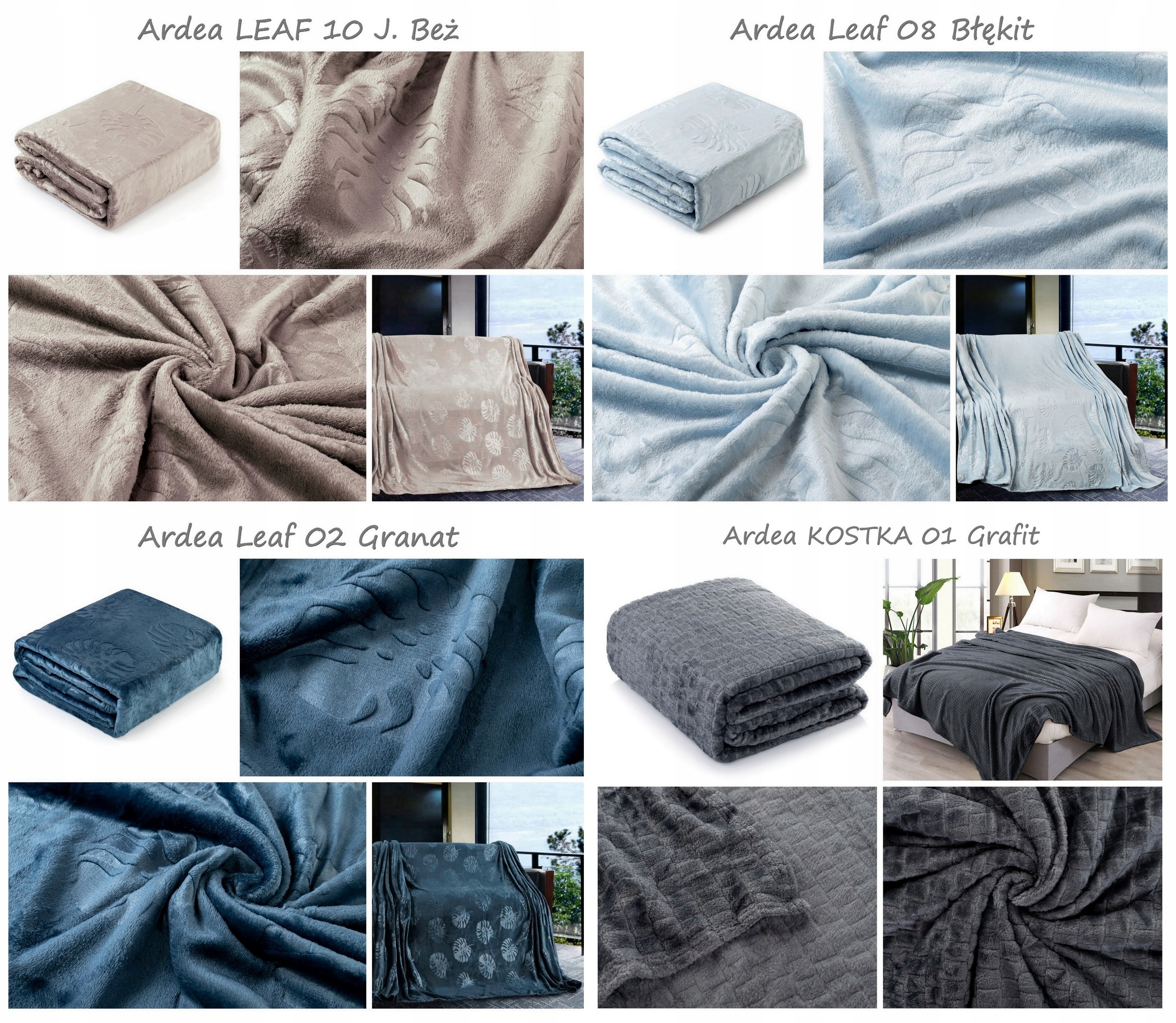 Koc narzuta mikrofibra ciepły pled 160x200 kolory do wyboru Rodzaj koc