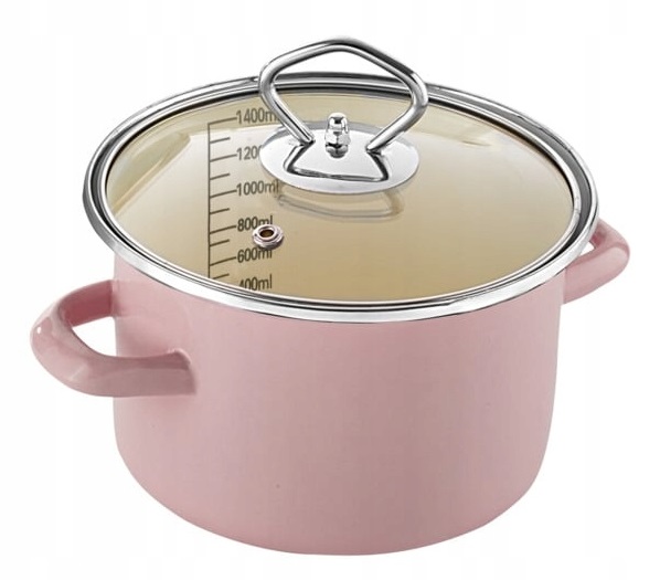 GARNEK EMALIOWANY Z POKRYWKĄ 20CM 2,7L CERAFLON