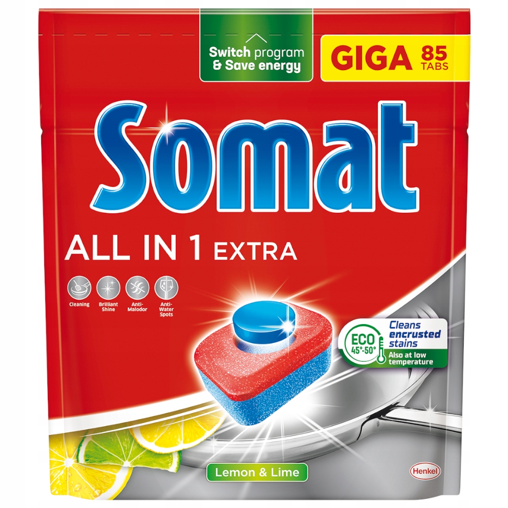 

Somat All in One Tabletki do zmywarki Extra 85 szt