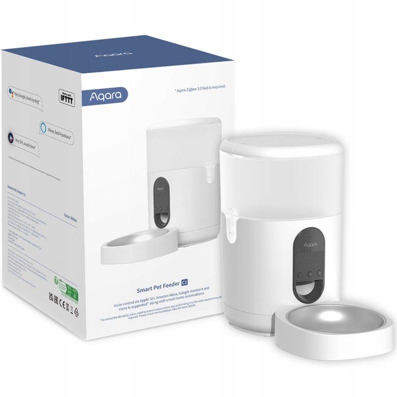 Levně Aqara C1 Podavač Krmiva Pro Zvířata Zigbee Eu