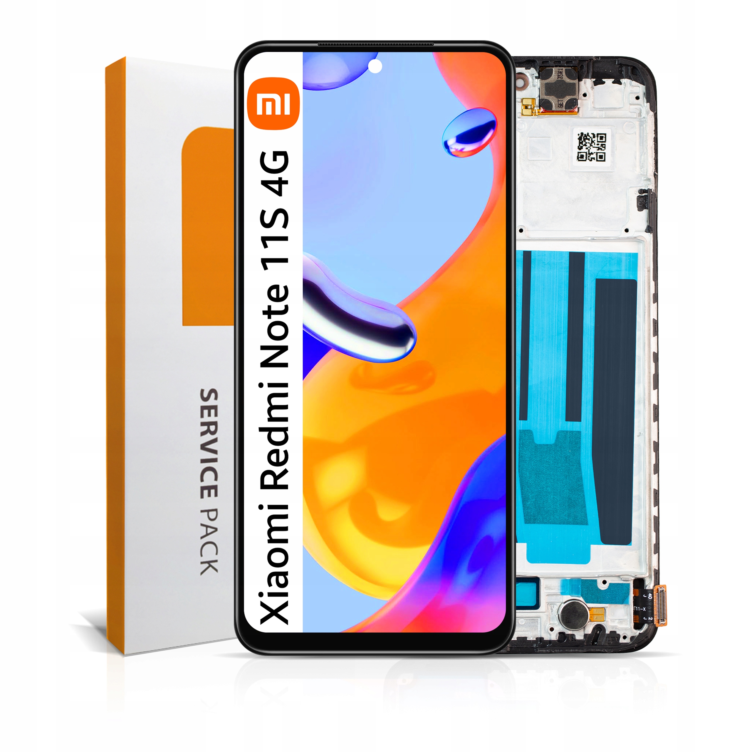 Displej pro Xiaomi Redmi Note 11S 4G LCD Oled displej Rámeček Originál Zila