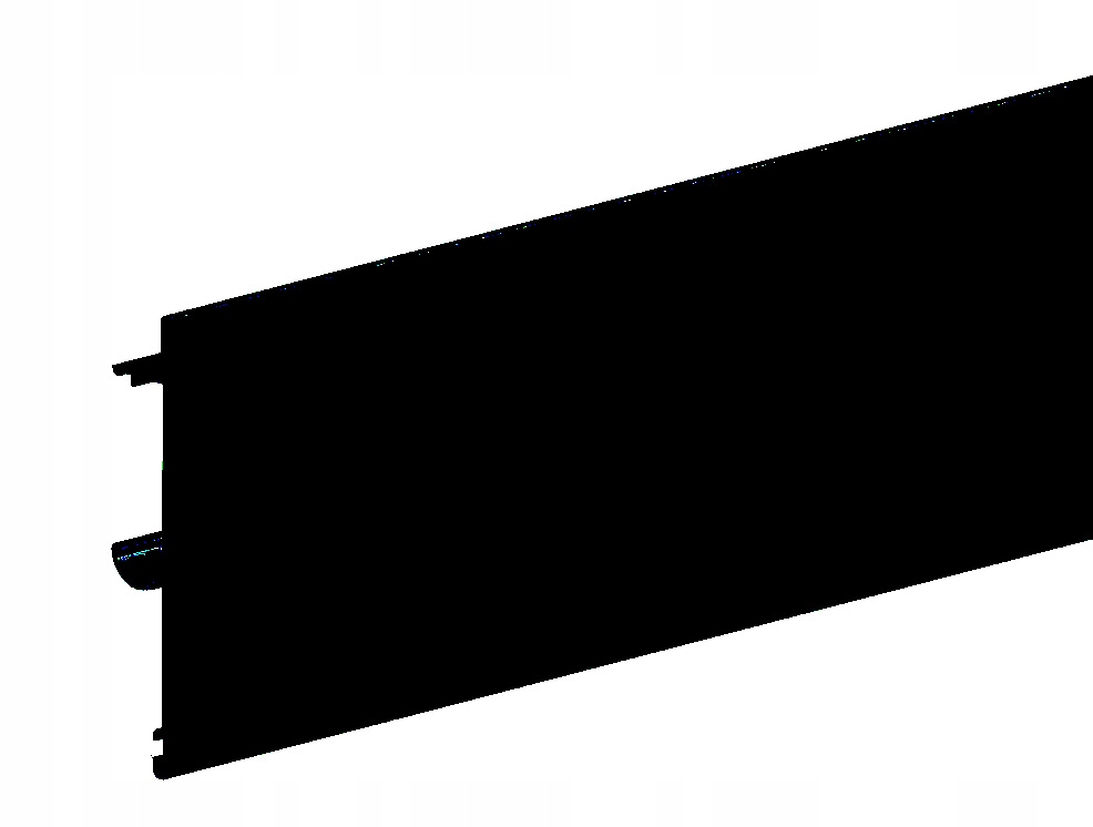 Kryt plochý pro Hermann Herkules Černý 180 cm