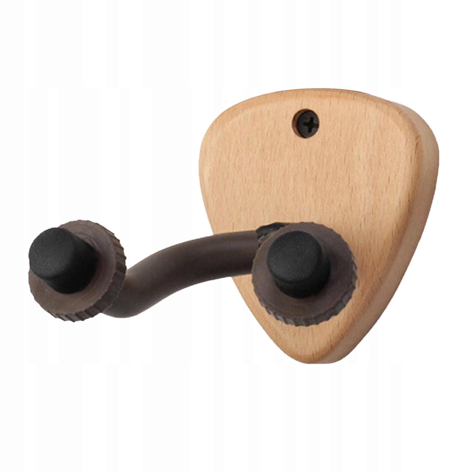 Drewniany wieszak ścienny na gitarę ze śrubami Podpórka na gitarę Stojak