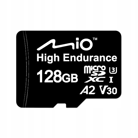 High-Endurance 128 Gb MicroSD Pamięć flash klasy Uhs-i